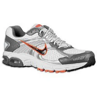 Nike Air Max Moto+ 7 in White / Black / Metallic