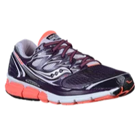 Saucony Hurricane ISO in Purple / Coral / Lavender