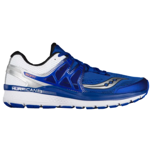 Saucony Hurricane ISO 3 in Blue / White / Silver