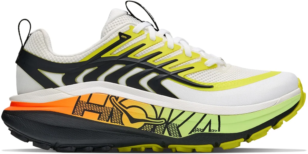 HOKA Stinson 8 in Frost / Black