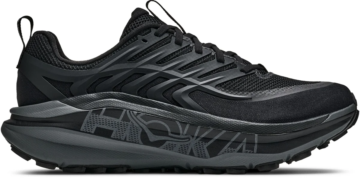HOKA Stinson 8 in Black / Outer Orbit