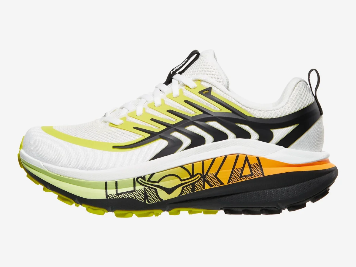 HOKA Stinson 8 in Frost / Black
