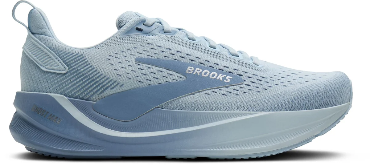 Brooks Ghost Max 4 in Blue / Chrome
