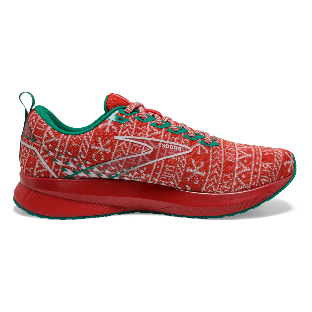 Brooks Levitate 5 in Red / White / Green