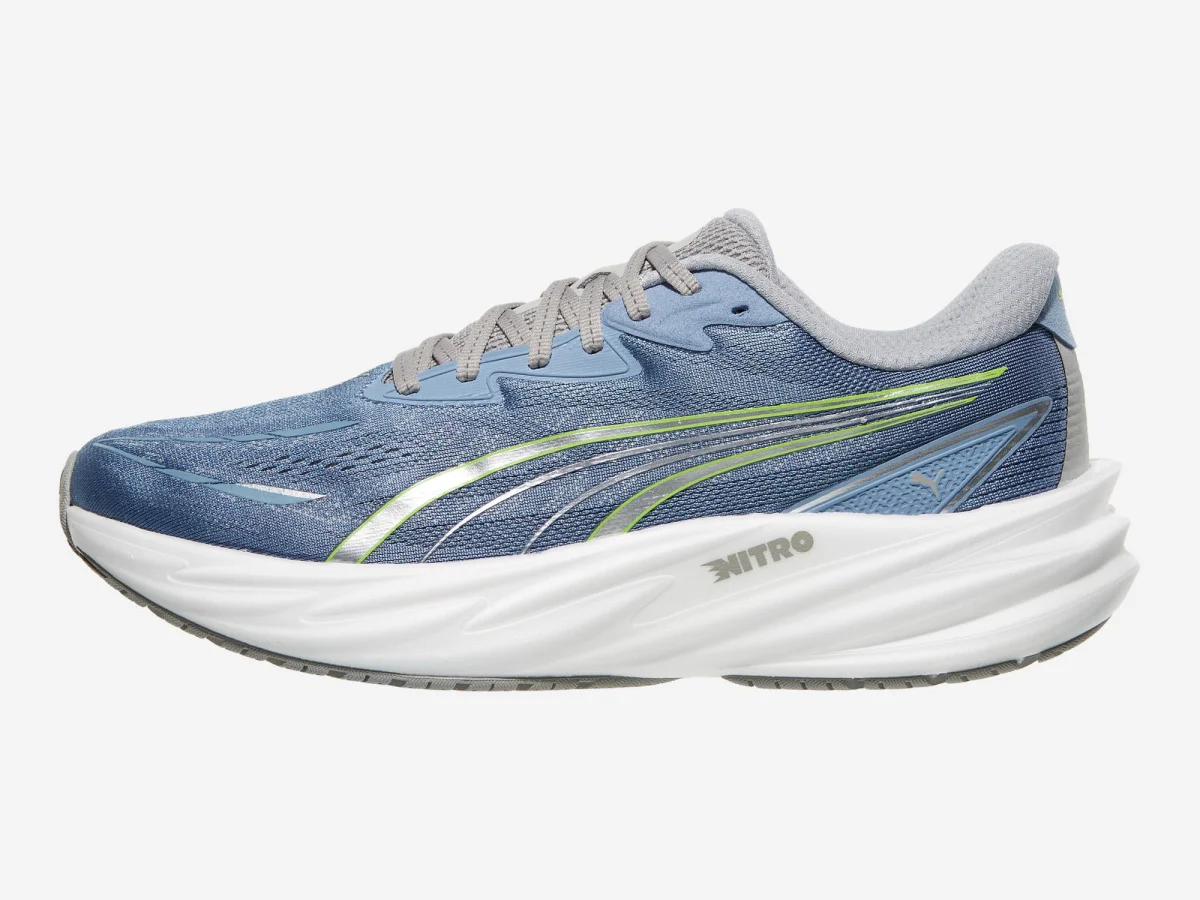 PUMA Velocity NITRO 5 in Zen Blue / Sunny Lime