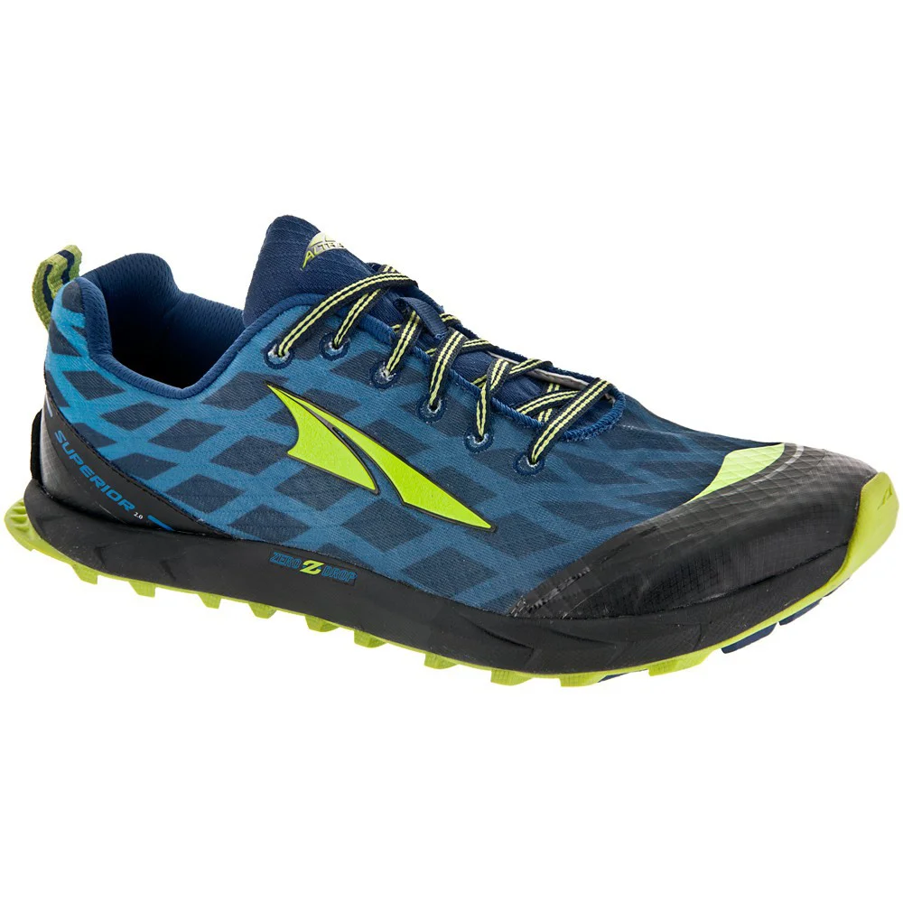 Altra Superior 2.5 in Navy / Lime