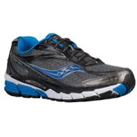Saucony Ride 8 in Grey / Black / Blue