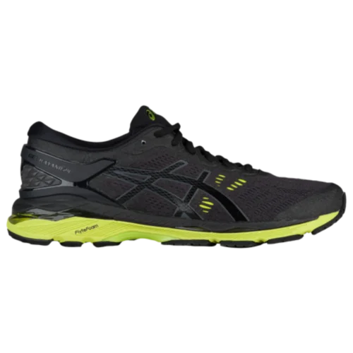 ASICS GEL-Kayano 24 in Black / Green