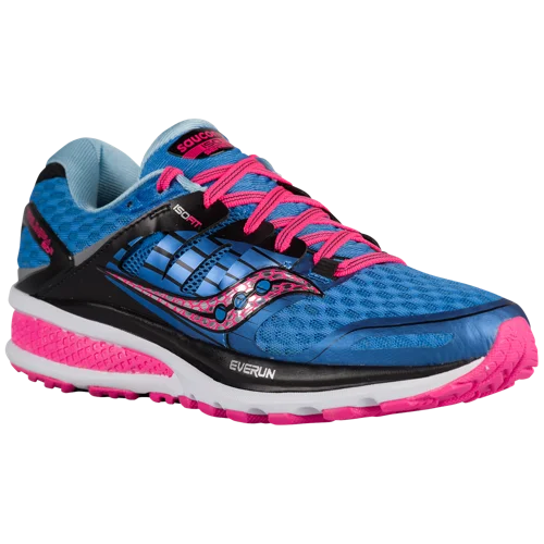 Saucony Triumph ISO 2 in Blue / Pink