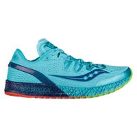 Saucony Freedom ISO in Blue / Citron