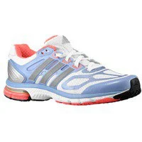 adidas Supernova Sequence 6 in White / Metallic