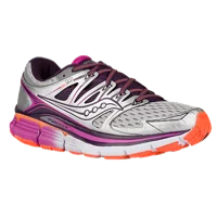 Saucony Triumph ISO in Silver / Purple / Orange