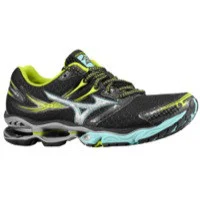 Mizuno Wave Creation 14 in Anthracite / Silver / Lime