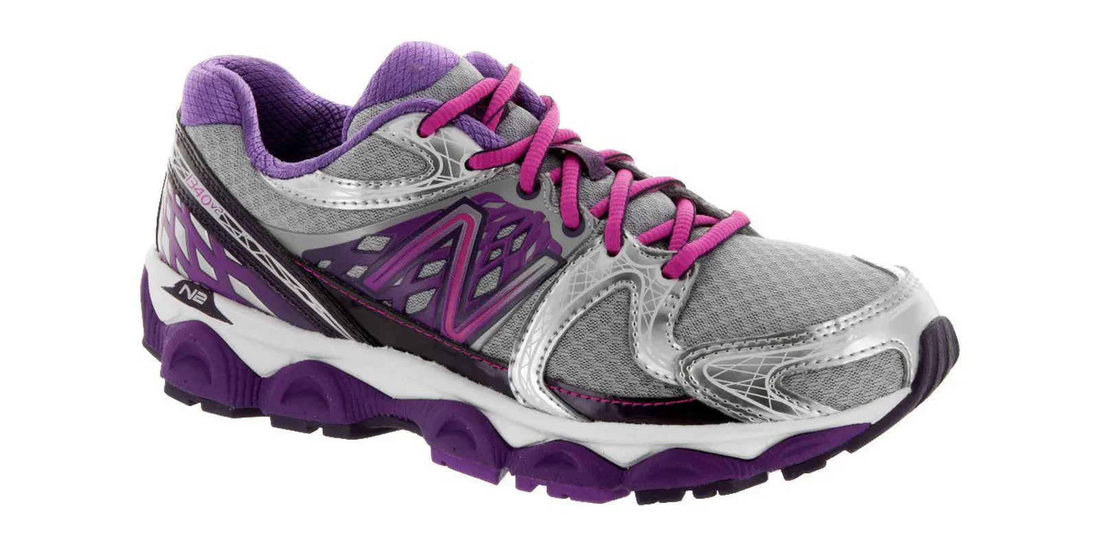 New Balance 1340v2 in Silver / Pink