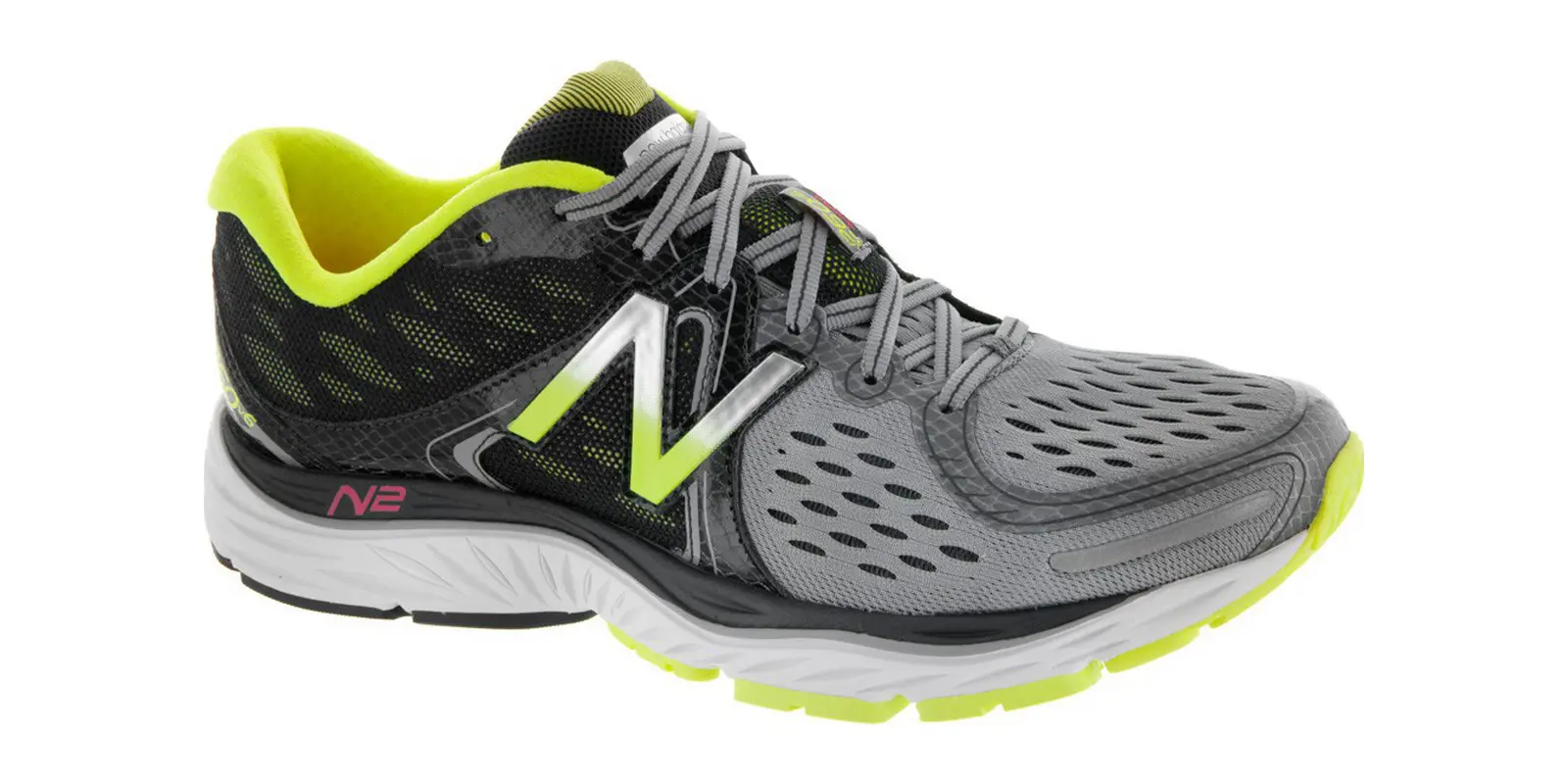 New Balance 1260v6 in Grey / Yellow