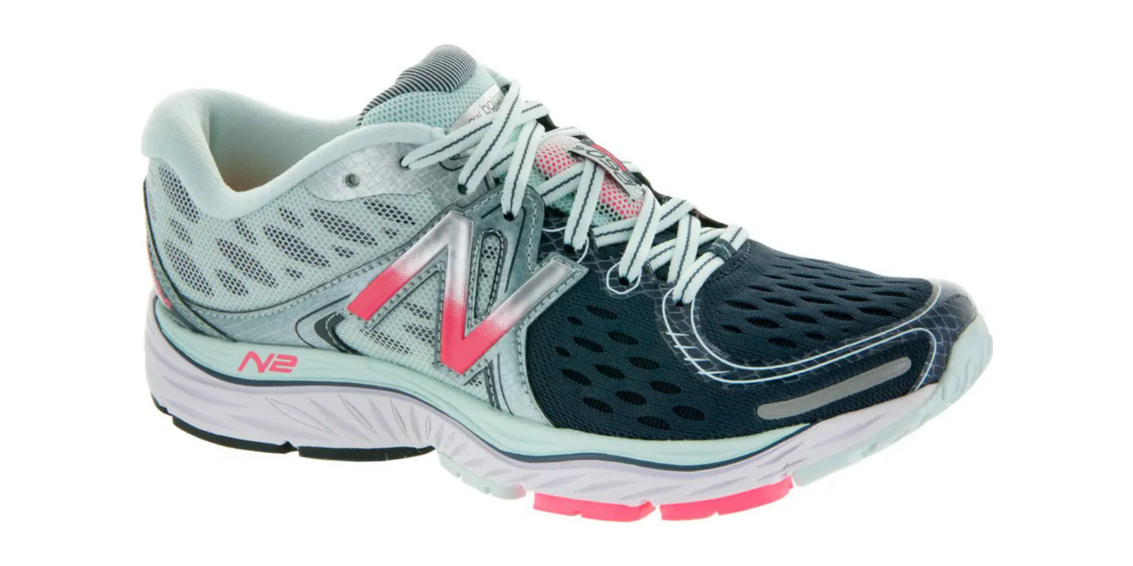 New Balance 1260v6 in Pink / White