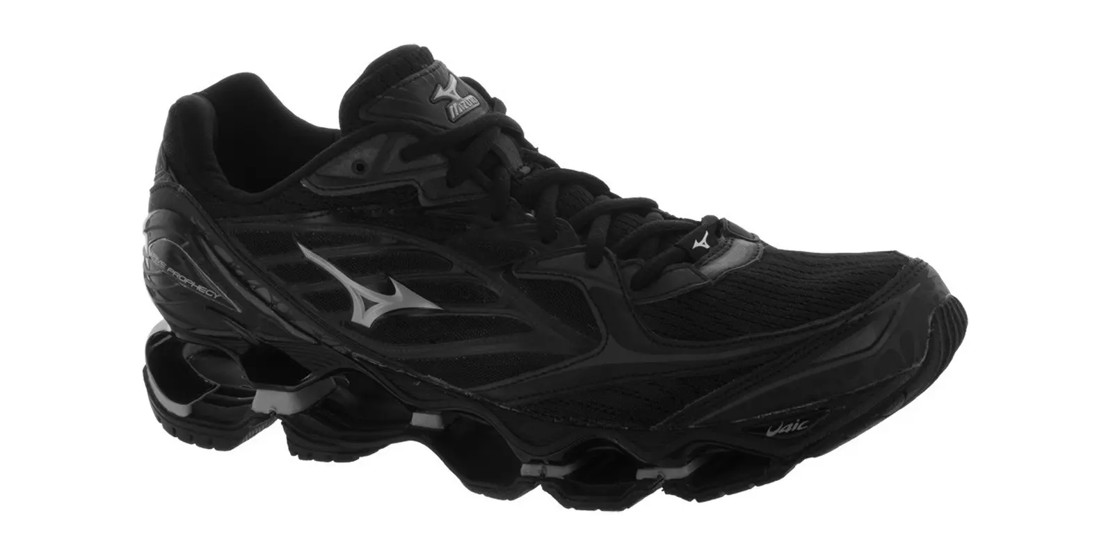 Mizuno Wave Prophecy 6 NOVA in Black / Silver