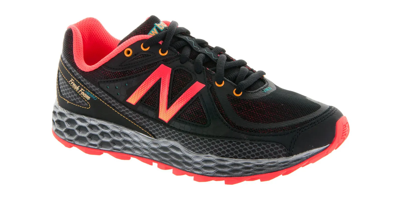 New Balance Fresh Foam Hierro in Black / Orange
