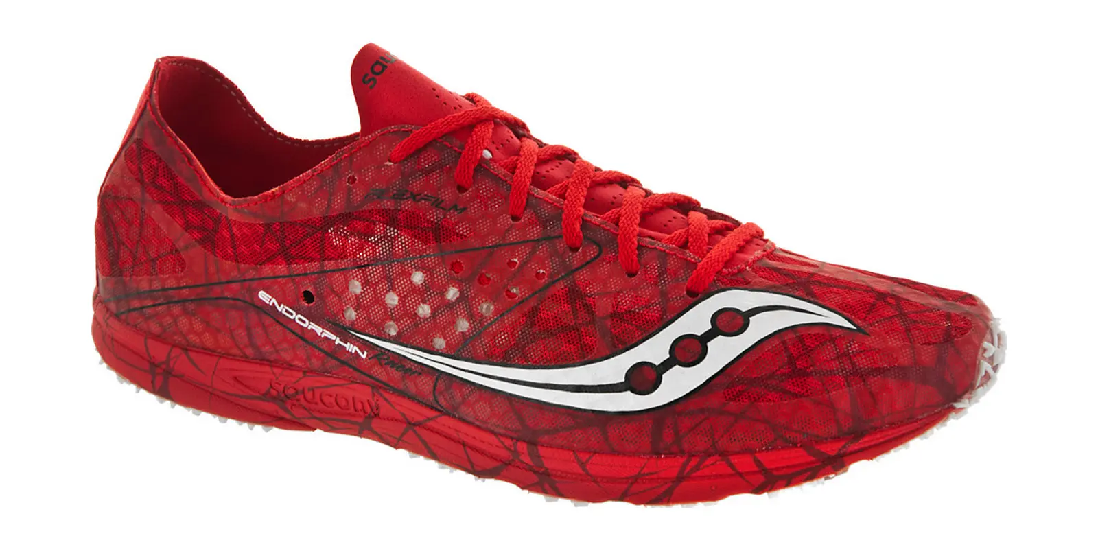 Saucony Endorphin Racer in Red / White