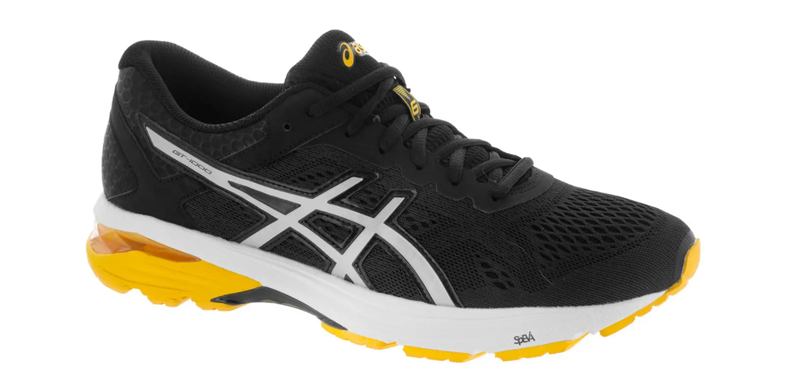 ASICS GT-1000 6 in Black / Silver / Gold