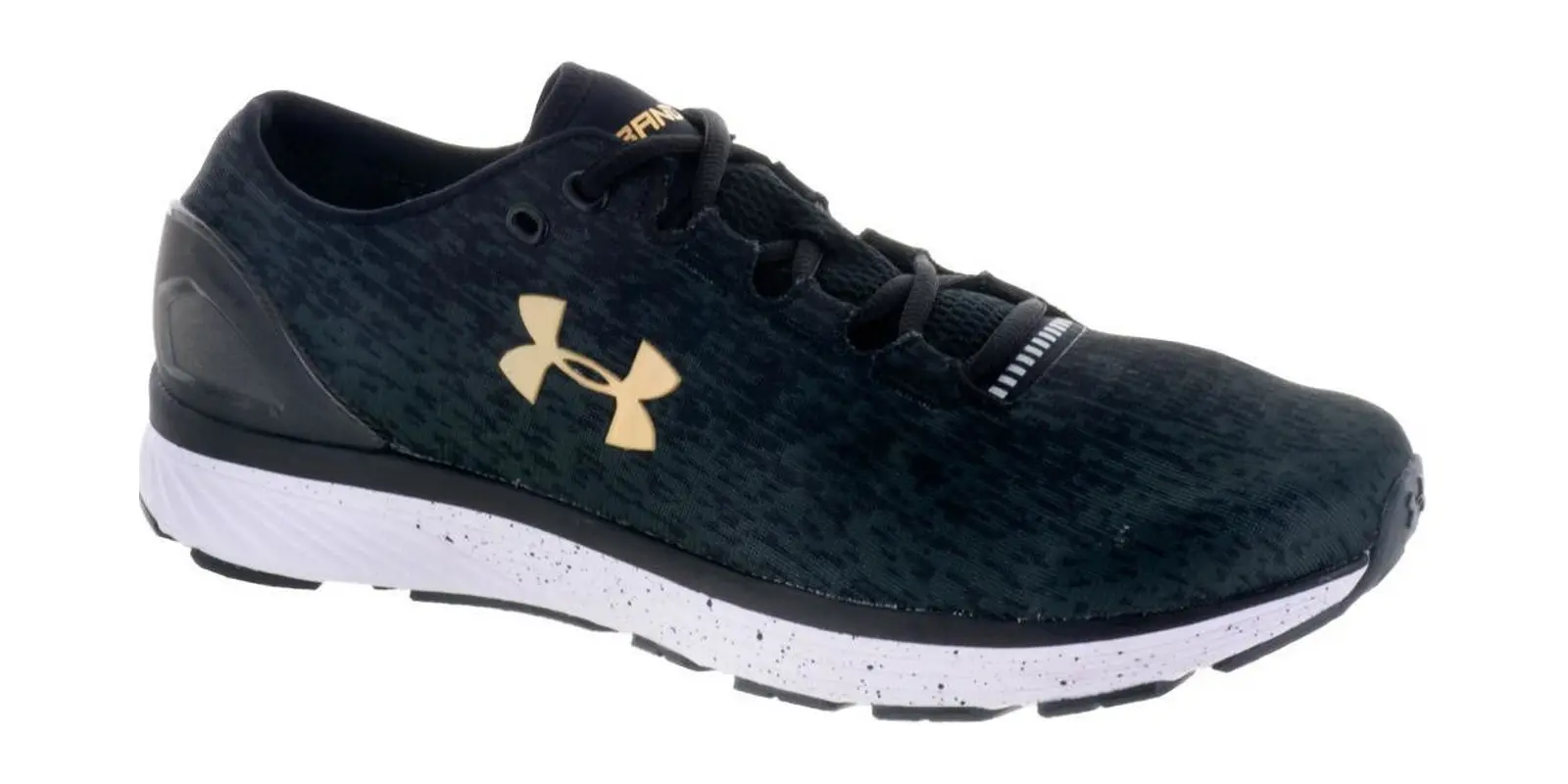 Under Armour Charged Bandit 3 in Black / Anthracite / Yellow
