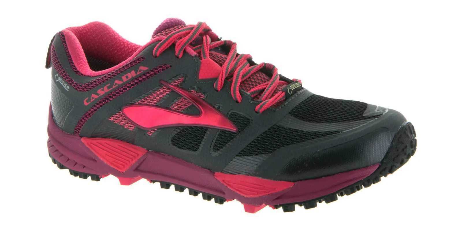 Brooks Cascadia 11 in Anthraciteteaberryraspberry