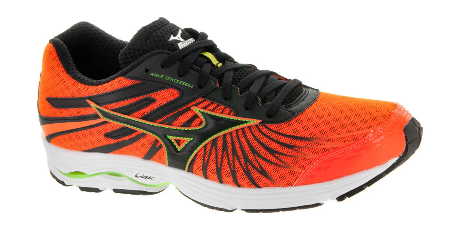 Mizuno Wave Sayonara 4 in Clownfishblackgreen