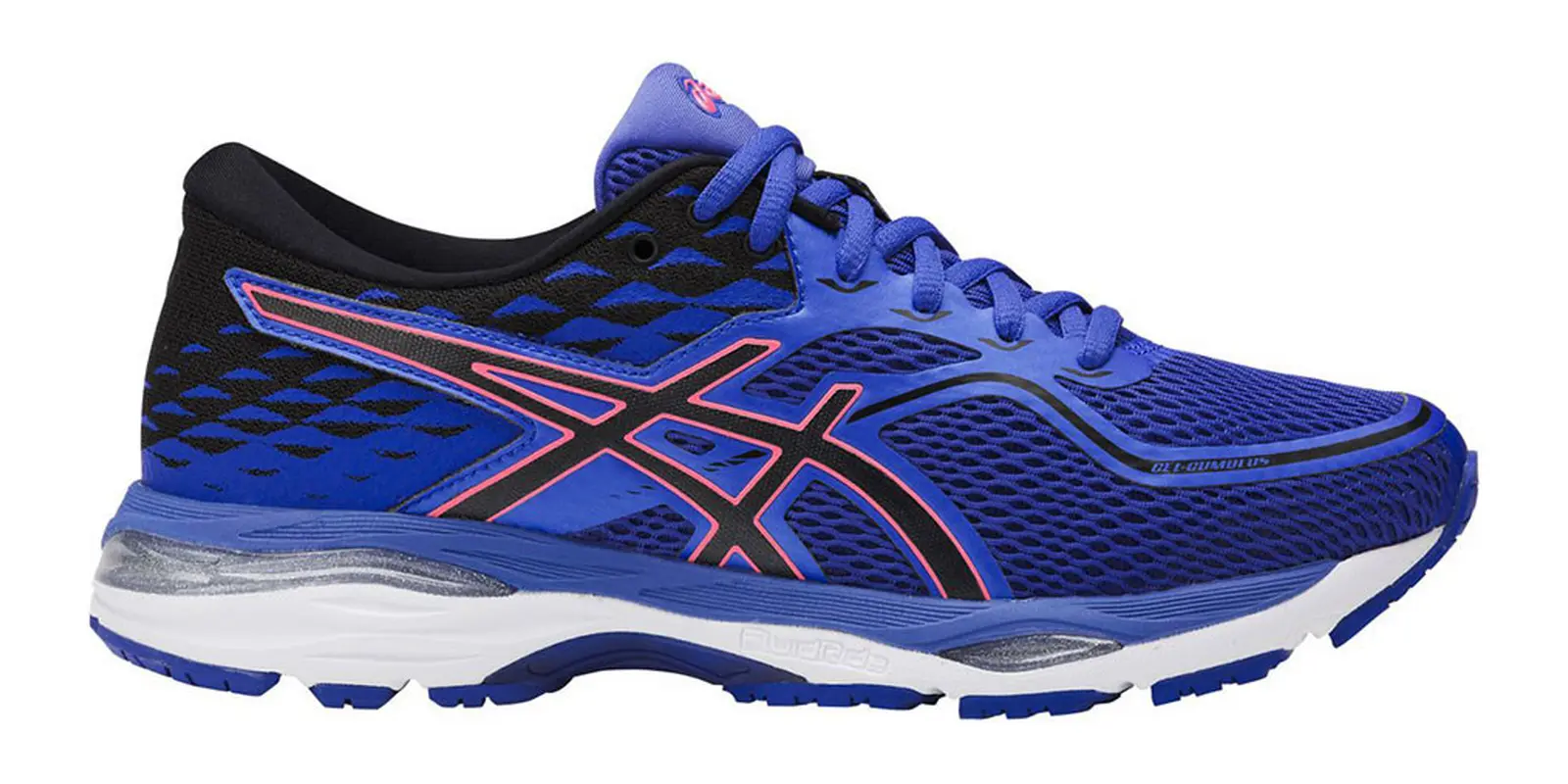 ASICS GEL-Cumulus 19 in Blue / Coral