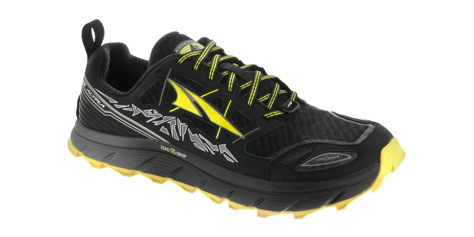 Altra Lone Peak 3.0 in Black / Yellow
