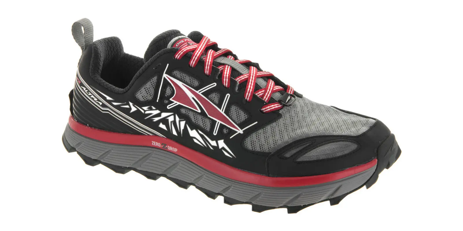 Altra Lone Peak 3.0 in Red / Black