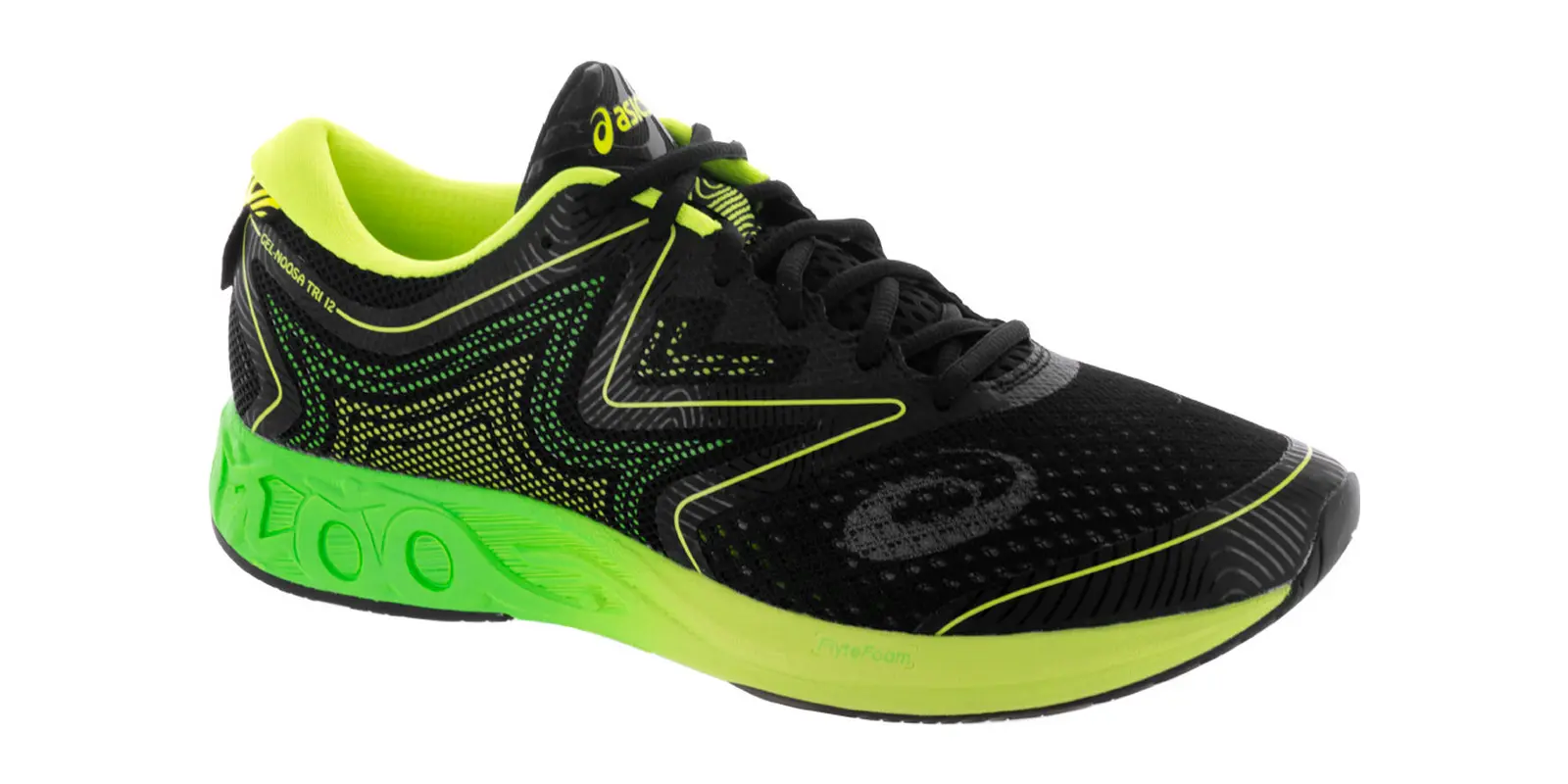 ASICS Noosa FF in Black / Green
