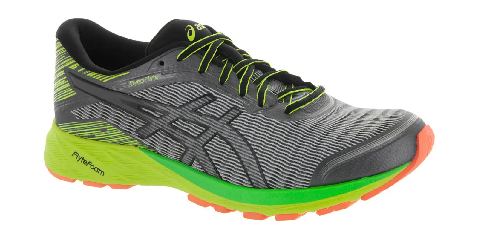 ASICS Dynaflyte in Midgreyblacksafety