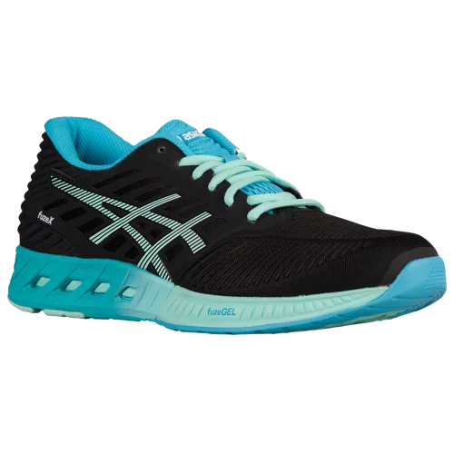 ASICS FuzeX in Black / Mint / Aquarium