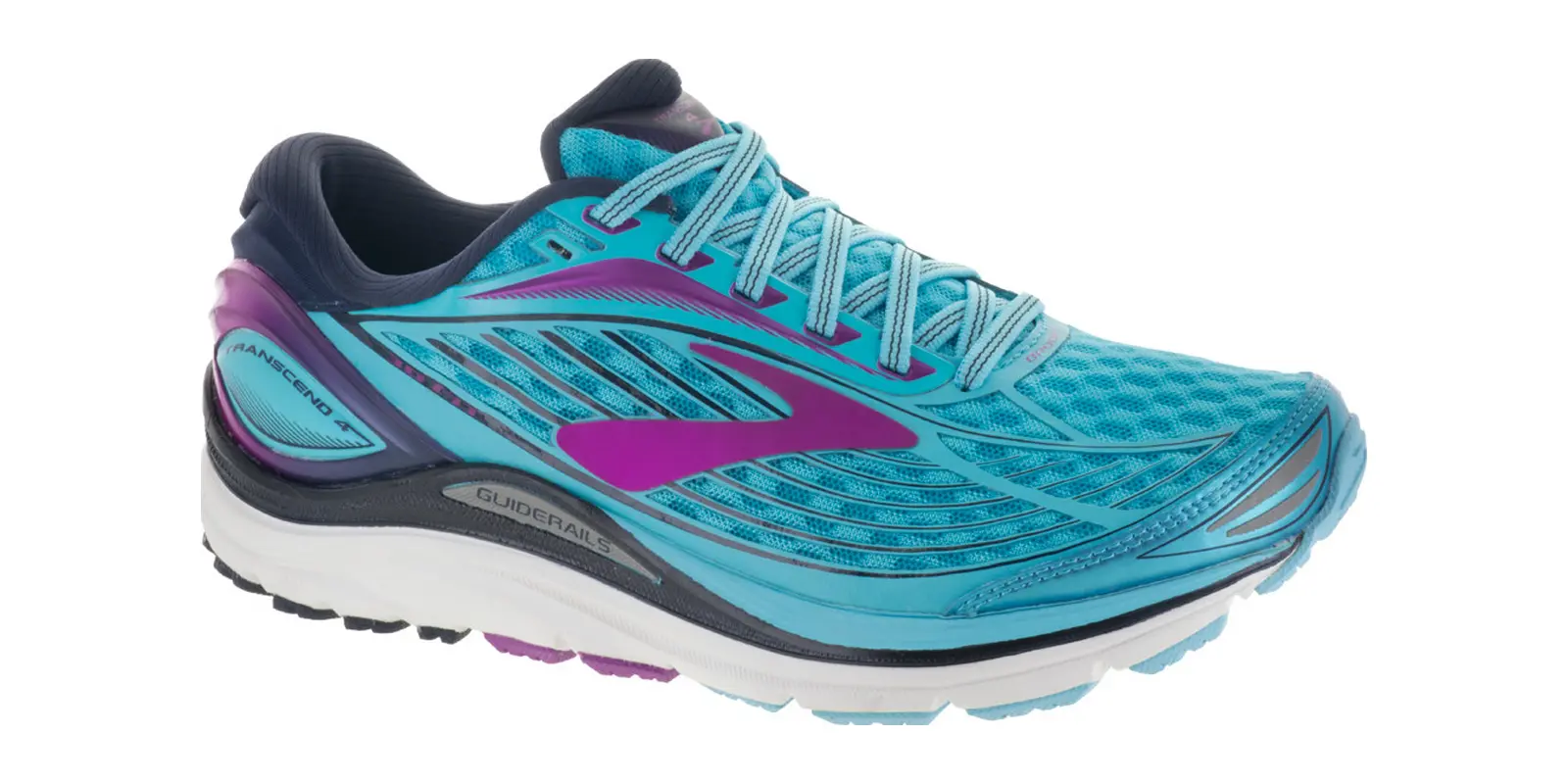 Brooks Transcend 4 in Bluefishpeacoatcactus