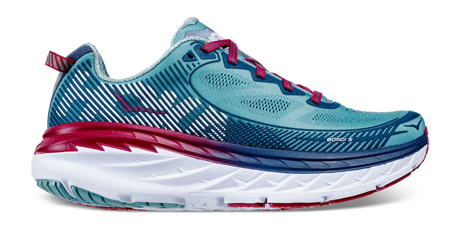 HOKA Bondi 5 in Aquiferindigo