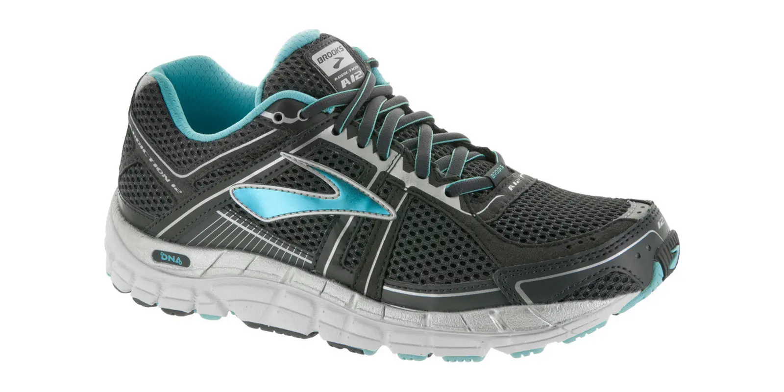 Brooks Addiction 12 in Anthracitebluefishsilver