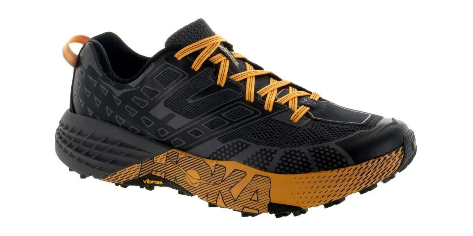HOKA Speedgoat 2 in Blackkumquat