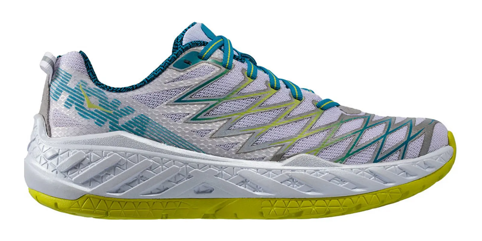 HOKA Clayton 2 in White / Yellow