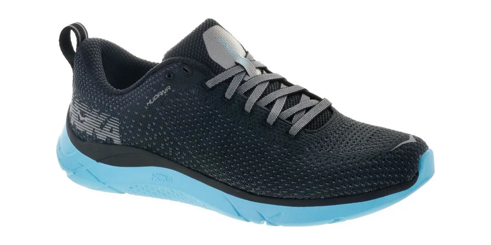 HOKA Hupana in Black / Blue
