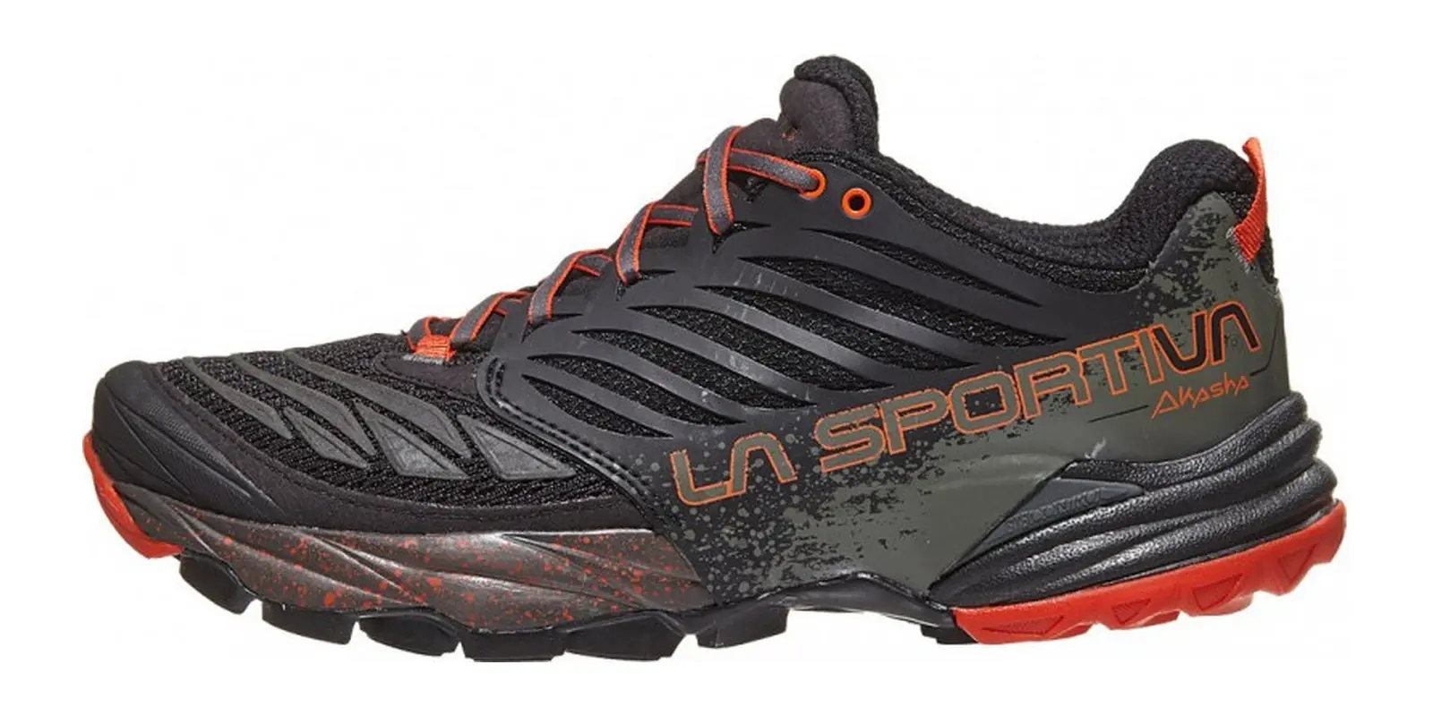 La Sportiva Akasha in Blacktangerine