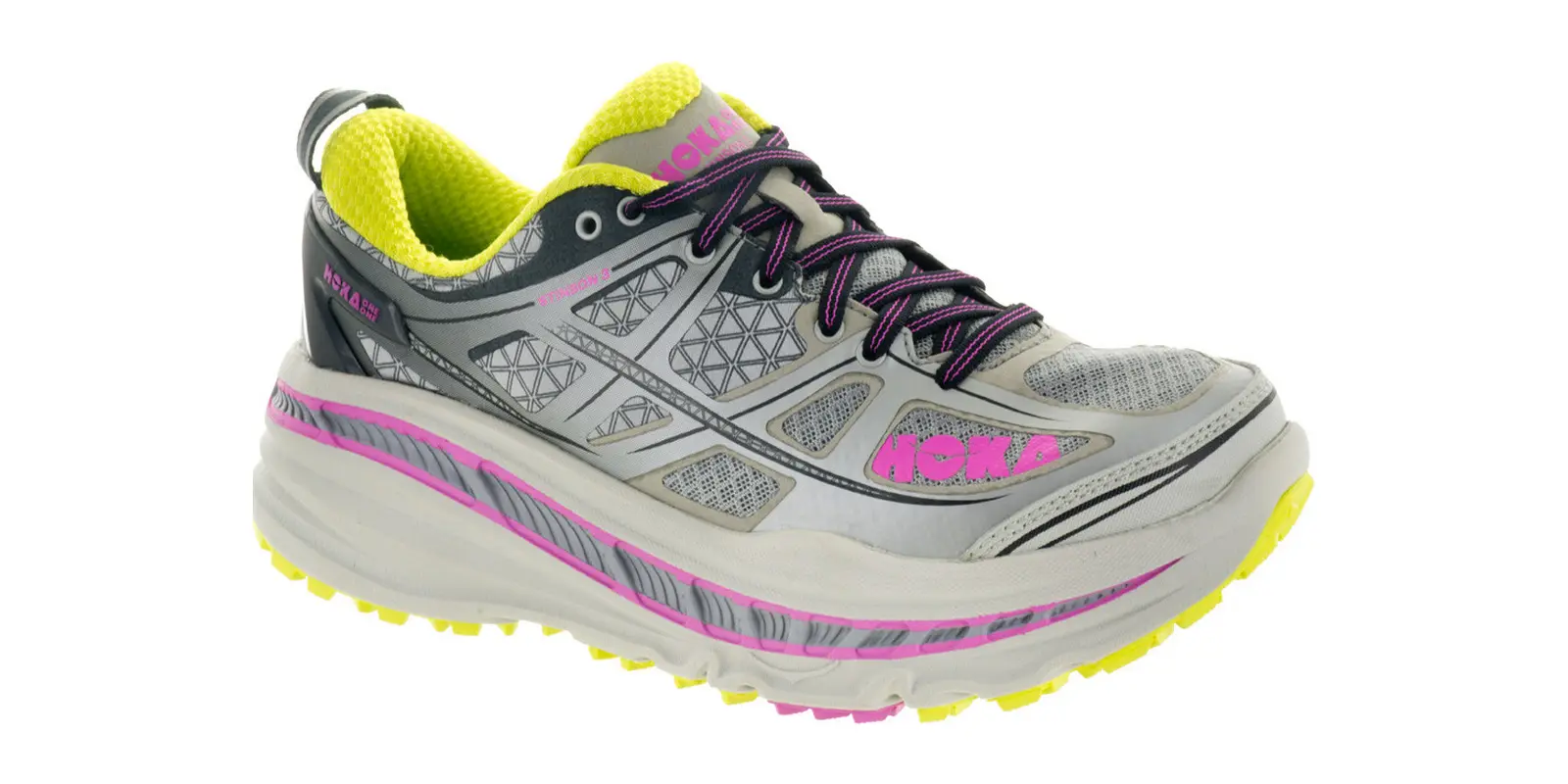 HOKA Stinson 3 ATR in Greyfuchsia