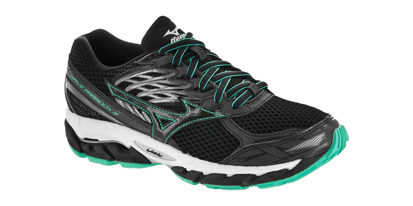 Mizuno Wave Paradox 3 in Black / Electric