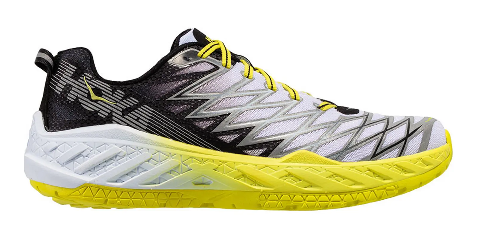 HOKA Clayton 2 in Black / Yellow
