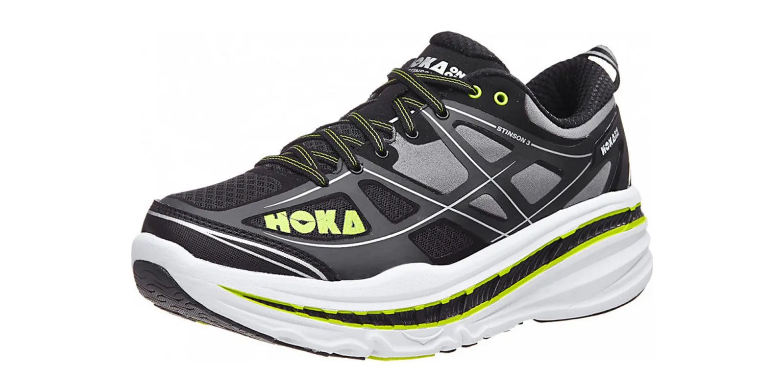 HOKA Stinson 3 ATR in Anthraciteacid