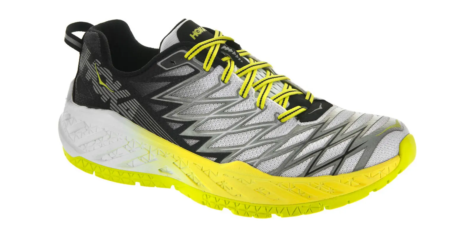 HOKA Clayton 2 in Blackwhitecitrus