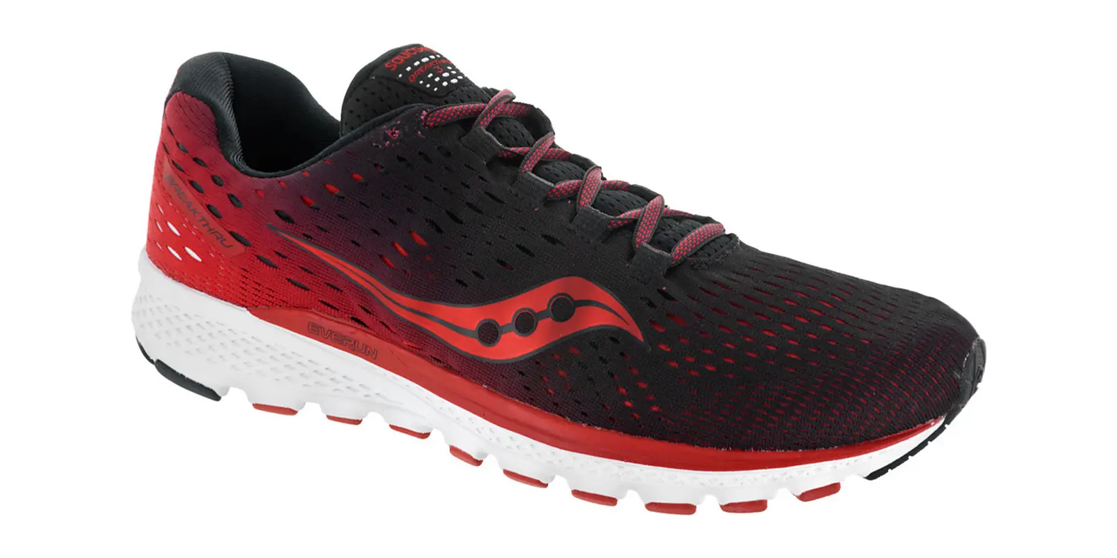 Saucony Breakthru 3 in Black / Red