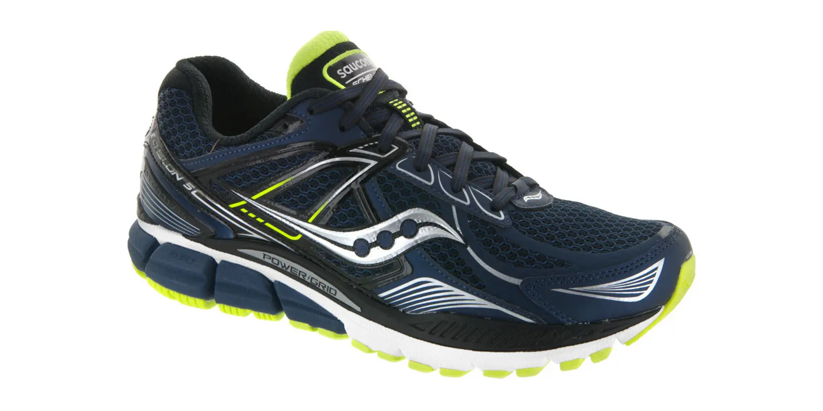 Saucony Echelon 5 in Navy / Black / Citron