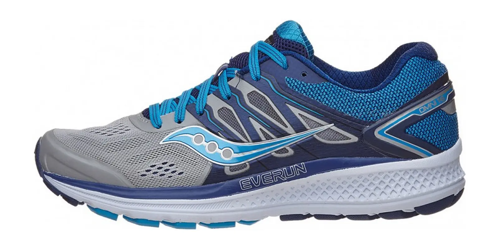 Saucony Omni 16 in Grey / Blue