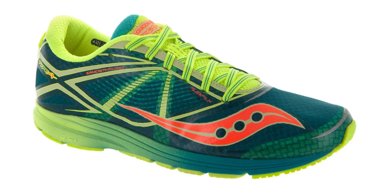Saucony Type A in Green / Citron