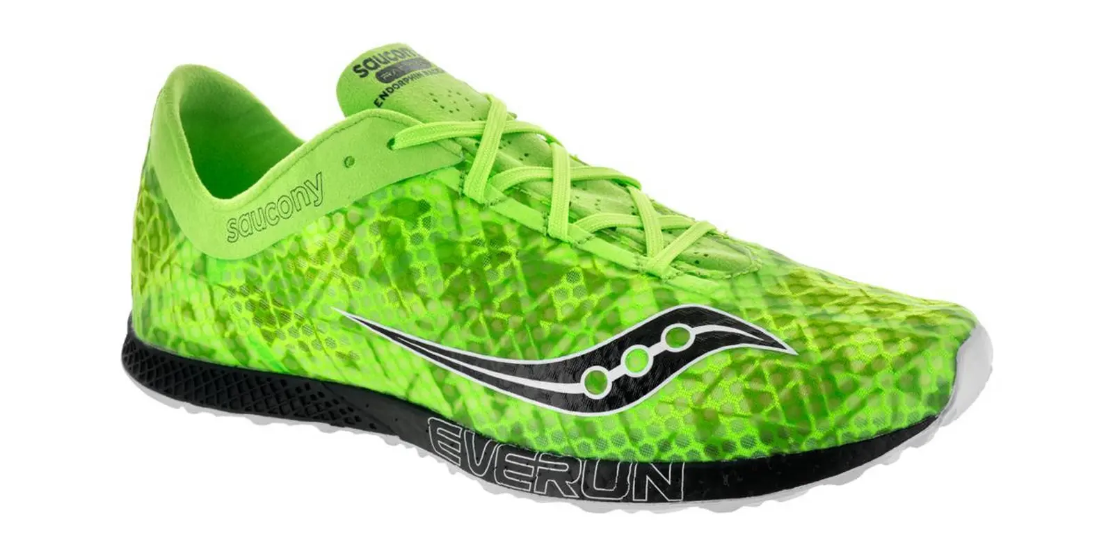 Saucony Endorphin Racer 2 in Slimeblack